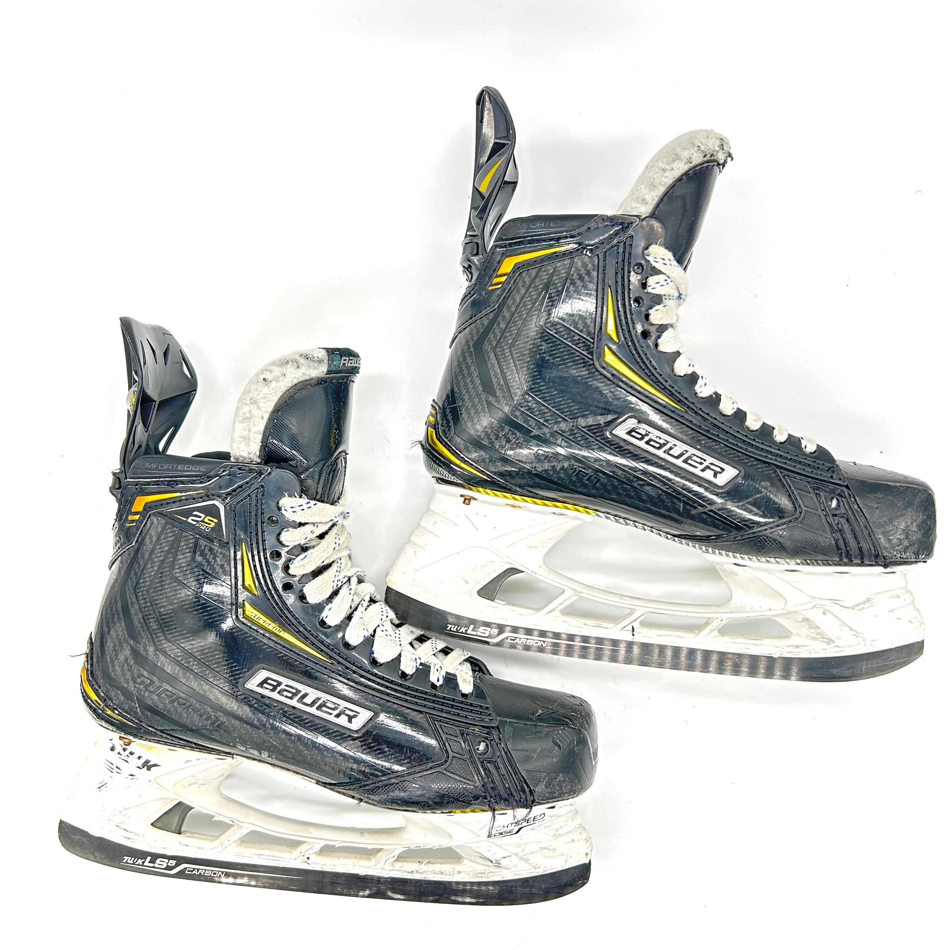 Bauer Supreme 2S Pro - Patins de hockey Pro Stock d'occasion - Taille 7,5D/8D